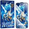 Borofone Grūdintas stiklas BF9 Armor Full Screen HD, skirtas iPhone 17e/16e/14/13/13 Pro – 10 vnt.