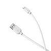 USB kabelis BOROFONE BX14 "lightning" baltas 1m