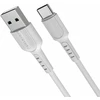 Borofone X16 USB-C kabelis 100 cm baltas