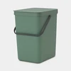 Brabantia „Sorti &amp; Go“ konteineris, 25 l, eglės žalios spalvos