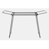 Džiovintuvas na pranie Brabantia HangOn Drying Rack Too 18M Matt Juodas