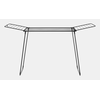 Džiovintuvas na pranie Brabantia HangOn Drying Rack Too 22M Matt Juodas