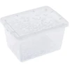 BRANQ 2L plastikinė dėžė su dangčiu JASMINE, žalia