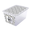 Branq Sandėliavimo dėžė X box dots 30L Skaidri