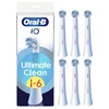 BRAUN iO RB CWF-6 Ultimate Clean Baltas 6ct antgaliai dant šepetėliui