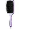 Brushart Boar Bristle Paddle Plaukų šepetys Metallic Lilac
