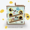 Bussybuddy BusyBuddyToys - wooden activity cube for kids (3+)
