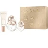 Bvlgari Omnia Crystalline EDT 100 ml + EDT MINI 15 ml + rankų kremas 40 ml (moterims)