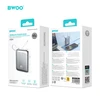 BWOO P78 powerbank 20000mAh szybkie ładowanie PD45W su 2 kablami USB-C i Lightning sidabrinė