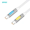 „Mentor BWOO X325C-C“ kvapnus kabelis USB-C - USB-C 240W baltas