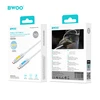 Mentor BWOO X325C-C zapachowy kabelis USB-C - USB-C 240W balta
