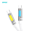 Mentor BWOO X325C-C zapachowy kabelis USB-C - USB-C 240W balta
