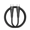 BWOO 60W cable USB-C - USB-C BO-X318 1m juodas