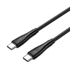 BWOO 60W cable USB-C - USB-C BO-X318 1m juodas