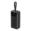 Powerbank BWOO 65W power bank 30000 mAh 2 x USB-A, 1 x Type C su wyświetlaczem LCD juoda