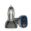 BWOO 68W automobilinis įkroviklis, dvigubas USB-C ir USB prievadas