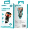 BWOO 38W greitas skaidrus automobilinis įkroviklis BO-CC85 QC 18W + PD 20W