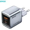 Canyon BWOO BO-CDA237 wall charger 1xUSB-A + 1xUSB-C 3A PD 30W + QC 18W pilkas with PPS