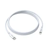 BWOO Cable USB-C - Lightning 2m 27W ABS + TPE baltas
