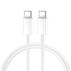 BWOO Kabelis USB-C - USB-C 2m 60W baltas