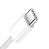 BWOO Kabelis USB-C - USB-C 2m 60W baltas