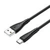 Mentor BWOO Cable USB - USB-C 1m 27W 3A Juodas BO-X318C