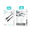 Mentor BWOO Cable USB - USB-C 1m 27W 3A Juodas BO-X318C