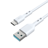 BWOO Cable USB - USB-C 2m 3A baltas