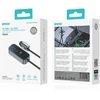 BWOO CC107 PD automobilinis įkroviklis 1x USB-C – USB-A jungtis 30W juodas