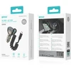 Įkroviklis automobilinis Bwoo (CC96C) (1xUSB, 1xUSB-C 30W) su USB-C laidu juodas