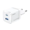 Įkroviklis Bwoo (CDA222) (1xUSB-C; 1xUSB 35W) baltas