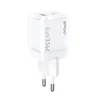 Įkroviklis Bwoo (CDA222) (1xUSB-C; 1xUSB 35W) baltas