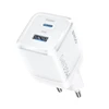 Įkroviklis Bwoo (CDA222) (1xUSB-C; 1xUSB 35W) baltas
