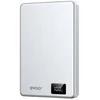 Powerbank Wekome BWOO power bank magnetyczny P76 PD 20W 10000 mAh ultra cienki w aluminiowej obudowie su wyświetlaczem i portem USB-C sidabrinė