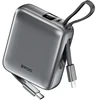 BWOO P74 Power Bank | 10,000 mAh | 22.5W | USB-C, Lightning | juodas