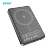 BWOO P82 BO 10000mah 15w power bank wireless charging dark pilkas