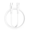 USB kabelis Bwoo (X329CL) "USB-C (Type-C) to Lightning" (27W) 1m baltas
