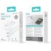 BWOO GaN PD 30W sieninis įkroviklis 1x USB-C jungtis su 60W USB-C 2A laidu, baltas