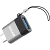 BWOO adapteris BZ-35 USB į USB-C pilkas OTG