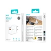 Telforceone BWOO wall charger CDA182 QC 38W 1x USB-A + 1x USB-C baltas