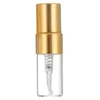 By Perfume refillable glass perfume bottle 2ml auksinis