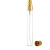 By Perfume refillable glass perfume bottle 3ml auksinis
