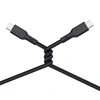 Kabelis Aukey CB-KCC101 USB-C į USB-C 1m (juodas)