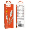 Cable AUX Jack 3,5 mm (male) to USB C (male) Hoco 1 m UPA32B auksinis