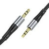 Cable AUX Jack 3,5 mm to Jack 3,5 mm Hoco 1 m UPA22 juodas