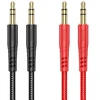 Cable AUX Jack 3,5 mm to Jack 3,5 mm Hoco 1 m UPA24 juodas