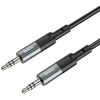 Cable AUX Jack 3,5 mm to Jack 3,5 mm Hoco 1 m UPA23 metal pilka