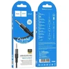Cable AUX Jack 3,5 mm to Jack 3,5 mm Hoco 1,2 m UPA27 juodas
