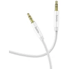 Cable AUX Jack 3,5 mm to Jack 3,5 mm Hoco 1 m UPA19 sidabrinis