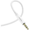 Cable AUX Jack 3,5 mm to Jack 3,5 mm Hoco 1 m UPA19 sidabrinis